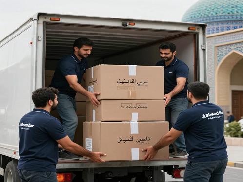 جابه جایی جهیزیه عروس با خودرو و کارگر